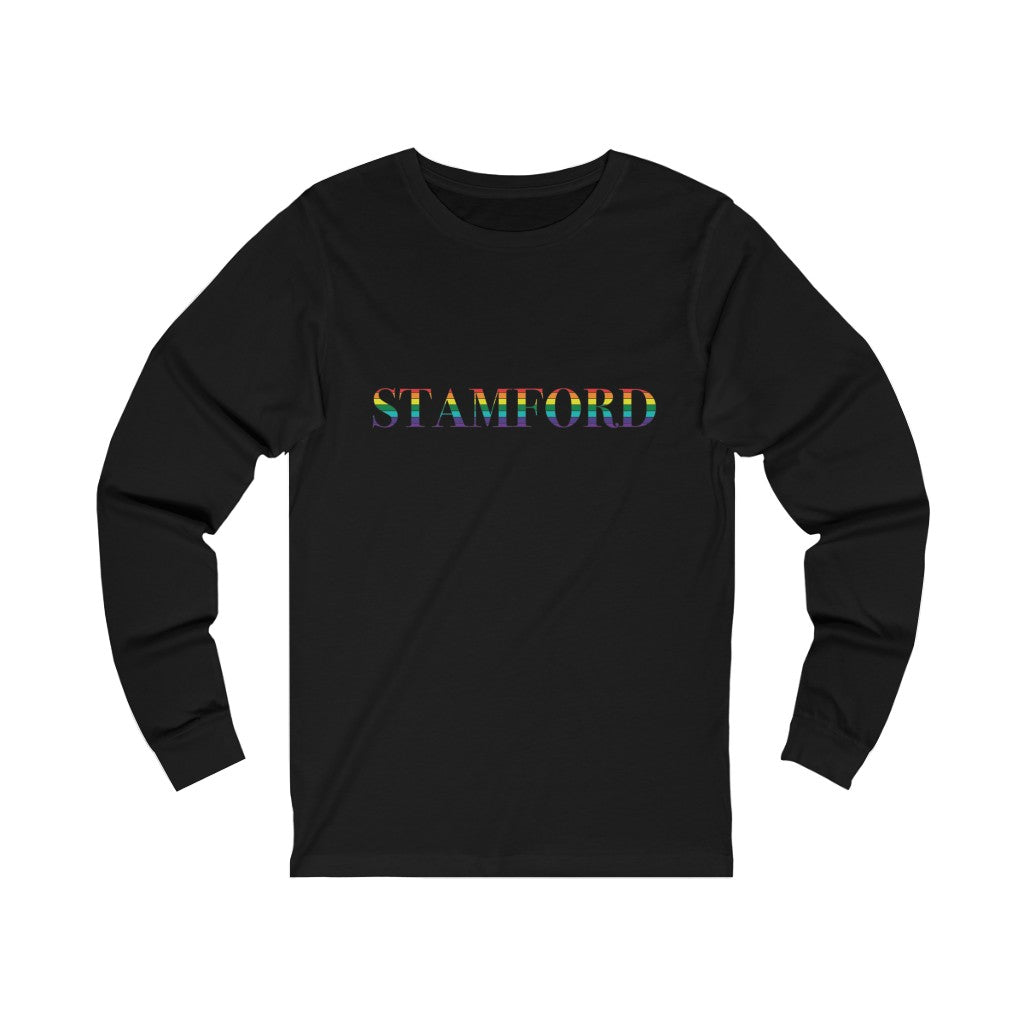 Do you have Stamford Pride?  Stamford, Connecticut apparel and gifts including mugs including LGBTQ inspired tumbler long sleeve tee shirts