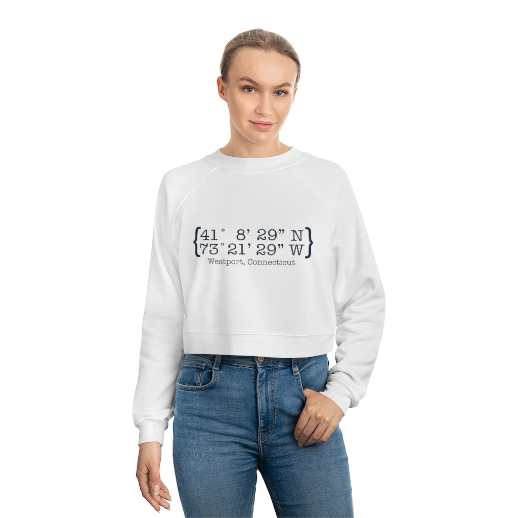 westport coordinates womens cropped sweatshirt