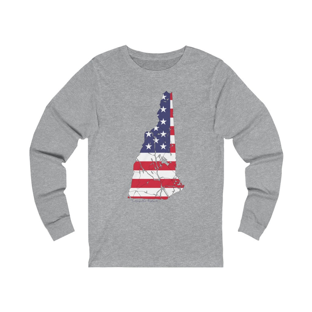 New Hampshire American flag hoodie, tee shirts, shirts, apparel, sweatshirts, mugs and gifts. Proceeds go to help build Finding Connecticut and the Finding New England Brand • New Hampshire apparel • Free USA shipping on all products. 