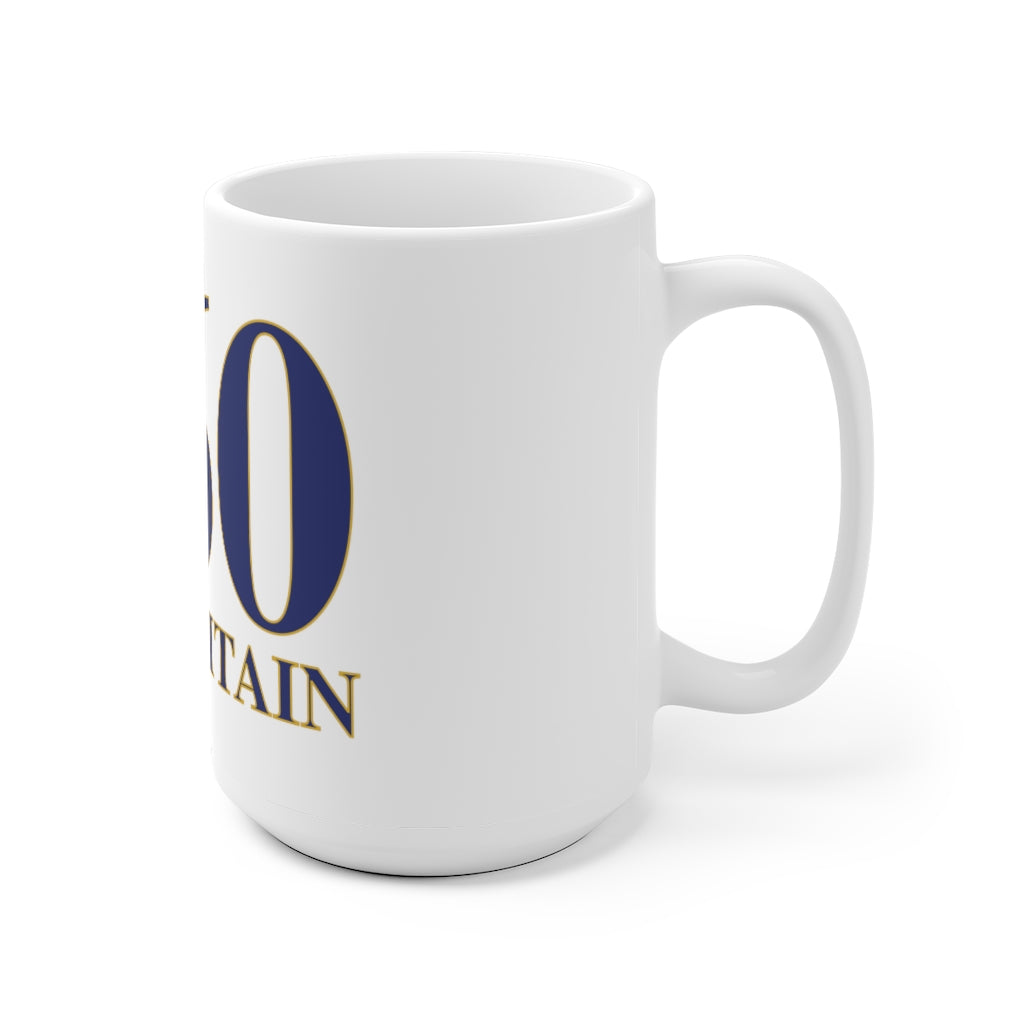 860 New Britain White Ceramic Mug