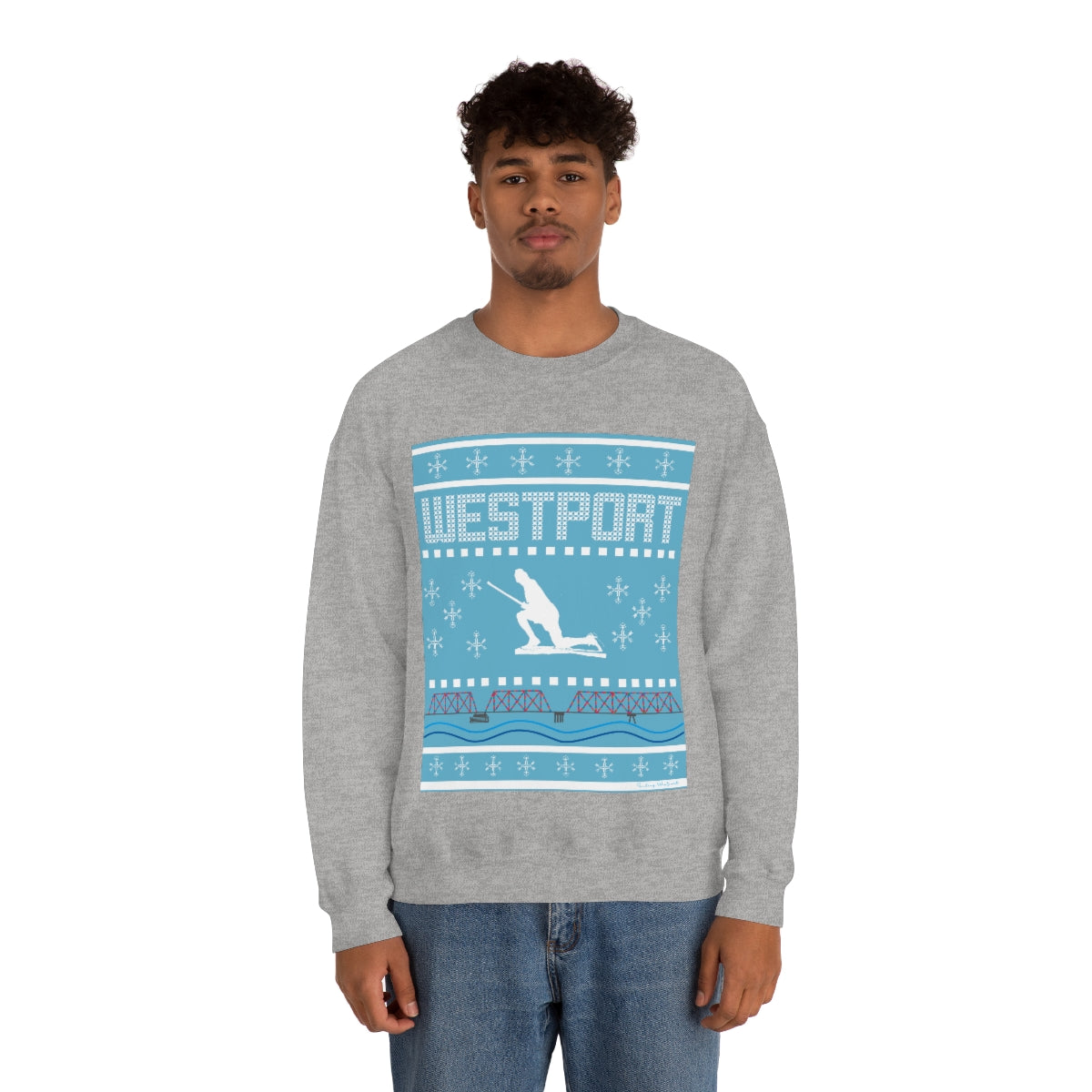 Westport Ugly Holiday Unisex Heavy Blend™ Crewneck Sweatshirt