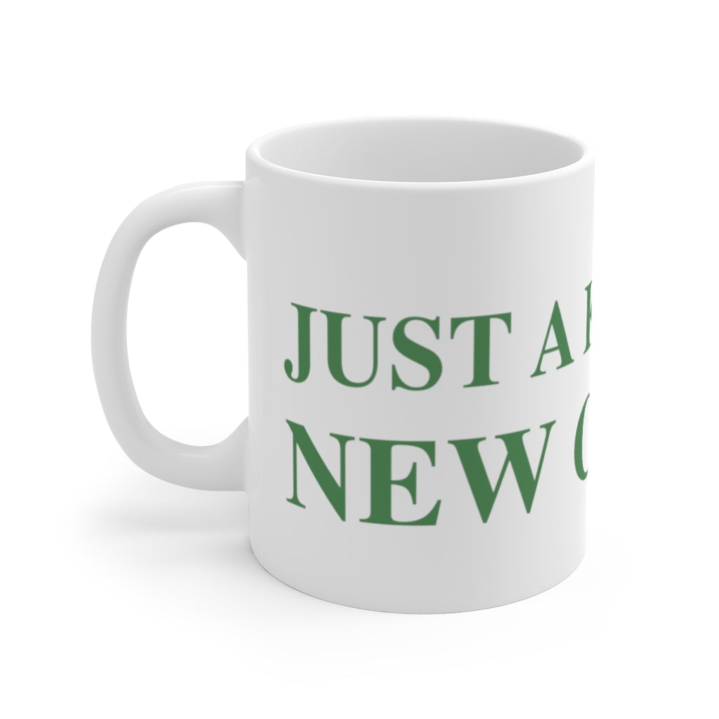  Just a kid from New Canaan White Ceramic Mug  Are you proud to be from New Canaan?  Show the world where you're from New Canaan! Represent New Canaan with this collection!   Proceeds from this collection help grow Finding New Canaan and Finding Connecticut websites and brands. 