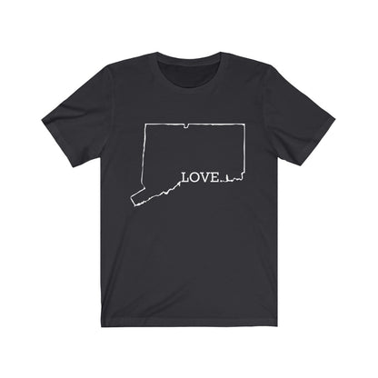 Connecticut Love Unisex Jersey Short Sleeve Tee