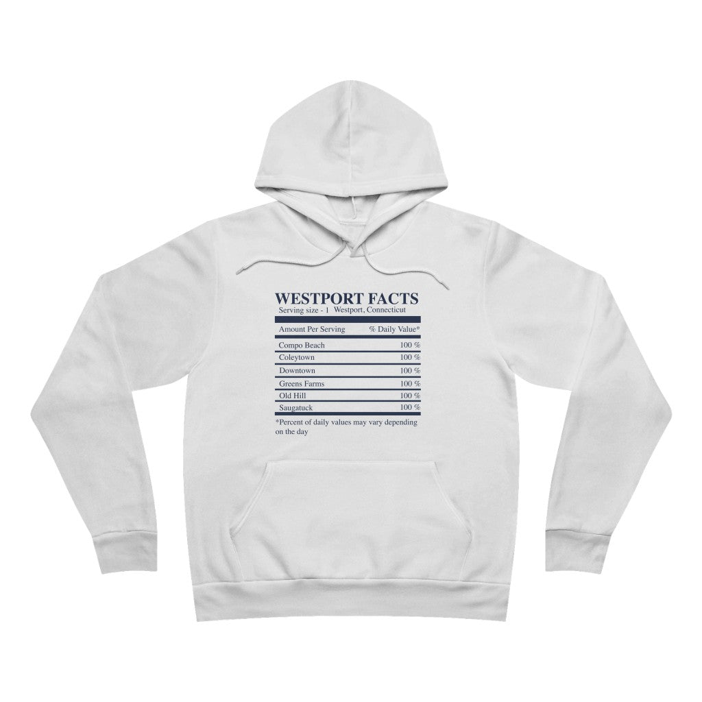 Westport ct facts hooded sweatshirt hoodie