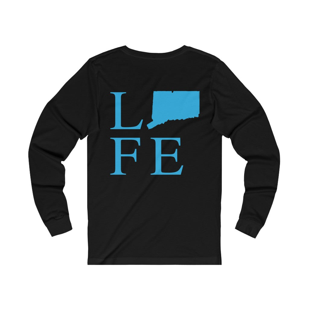 Connecticut life long sleeve tee shirt