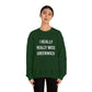I Really Really Miss Greenwich Unisex Heavy Blend™ Crewneck Sweatshirt