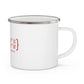 Waterbury Coordinates Enamel Camping Mug