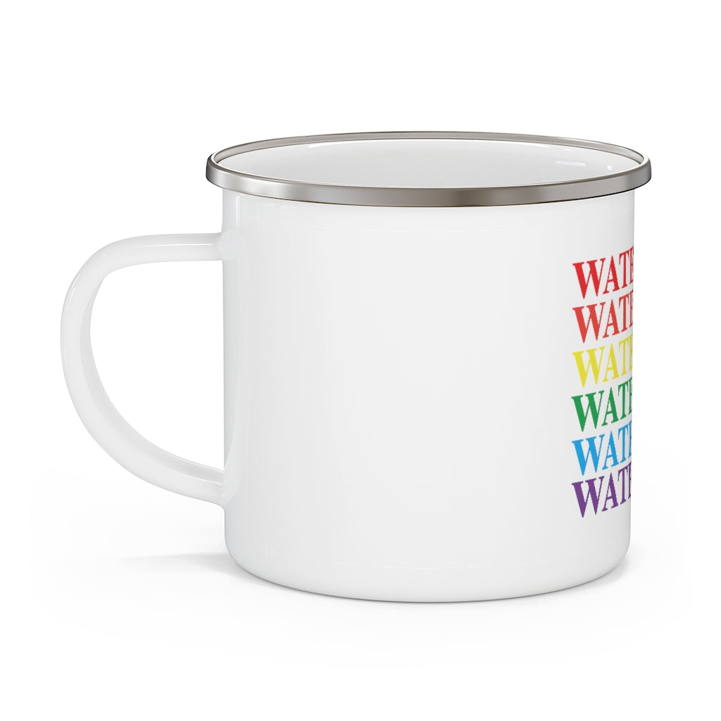 Waterbury Pride Enamel Camping Mug