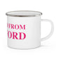 Just a kid from Stamford Enamel Camping Mug