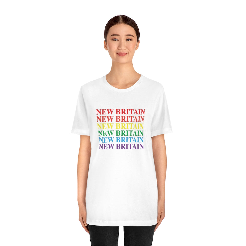 New Britain Pride Unisex Jersey Short Sleeve Tee