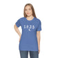 1835 Westport - White Unisex Jersey Short Sleeve Tee