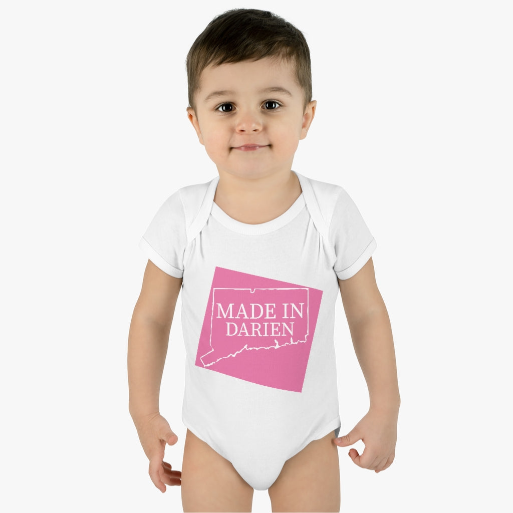 Made in Darien Infant Baby Rib Bodysuit