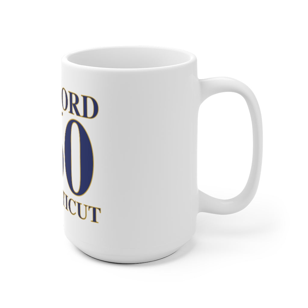 Hartford 860 Connecticut White Ceramic Mug 860 Hartford Collection. Inspired by the Connecticut flag and the 860! Show off for your pride for Connecticut and Hartford!   Proceeds of this collection go to help build Finding Connecticut’s website and brand. • Free USA shipping   Click here to go to our home page 