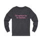 I'd rather be in darien ct long sleeve tee shirt