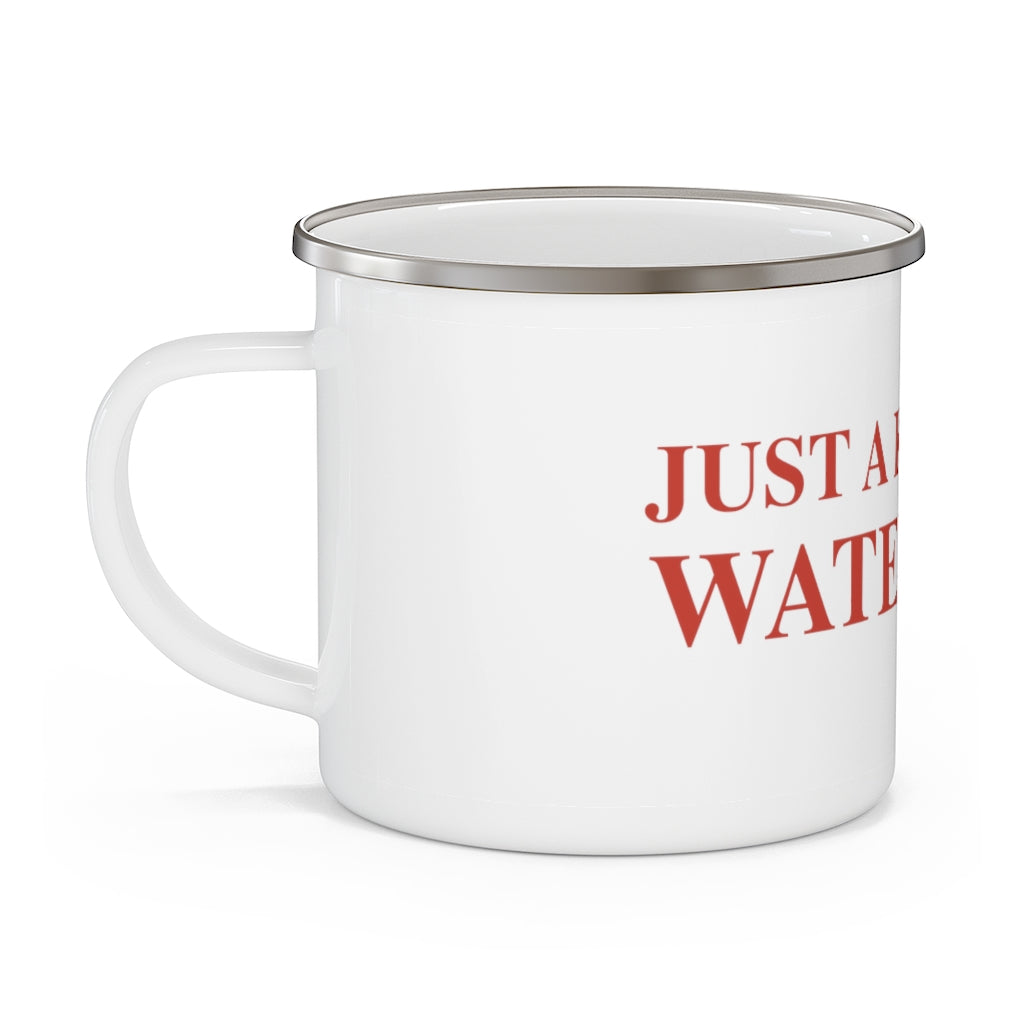 Just a Kid from Waterbury Enamel Camping Mug