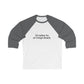 I’d rather be at Compo Beach Unisex 3\4 Sleeve Baseball Tee
