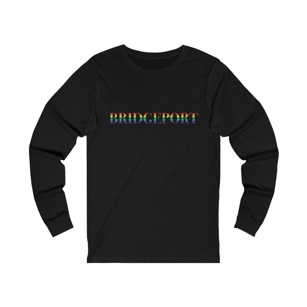 bridgeport pride long sleeve tee shirt