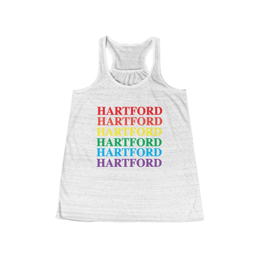 Hartford Pride Women's Flowy Racerback Tank