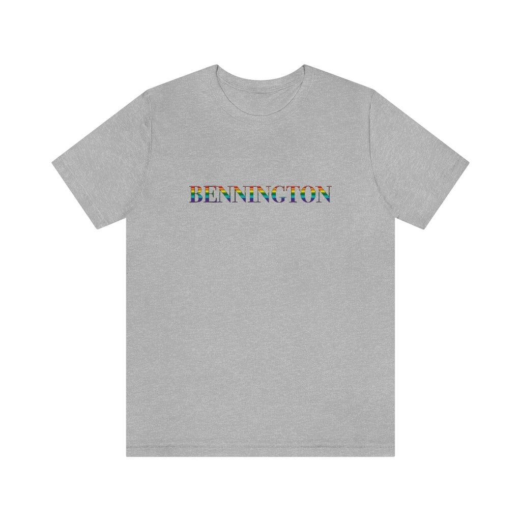 Bennington Rainbow Unisex Jersey Short Sleeve Tee