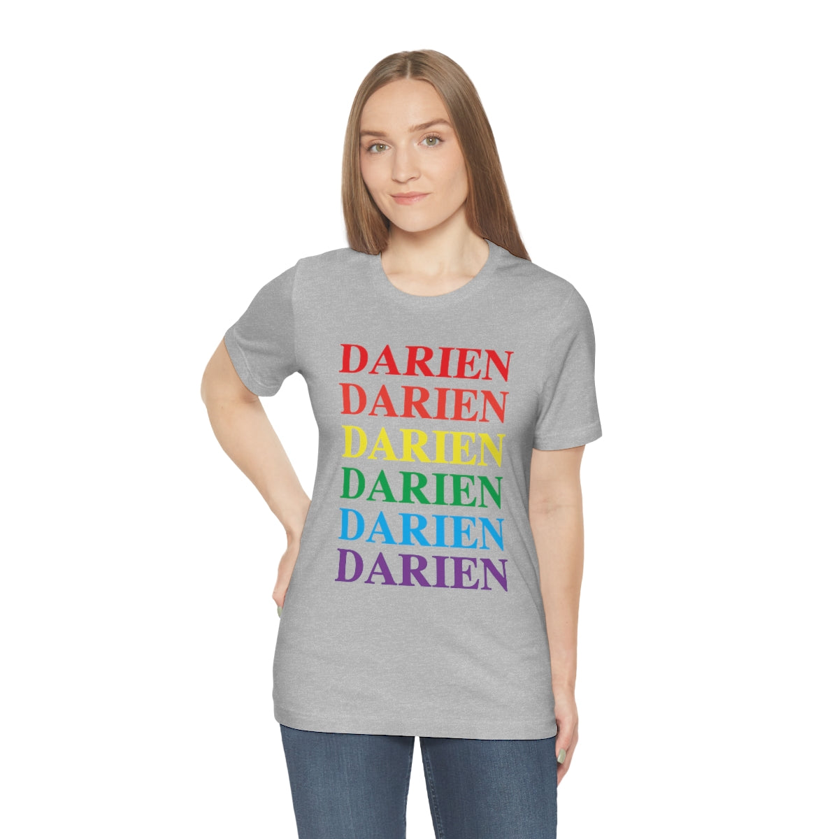 Darien Pride Unisex Jersey Short Sleeve Tee