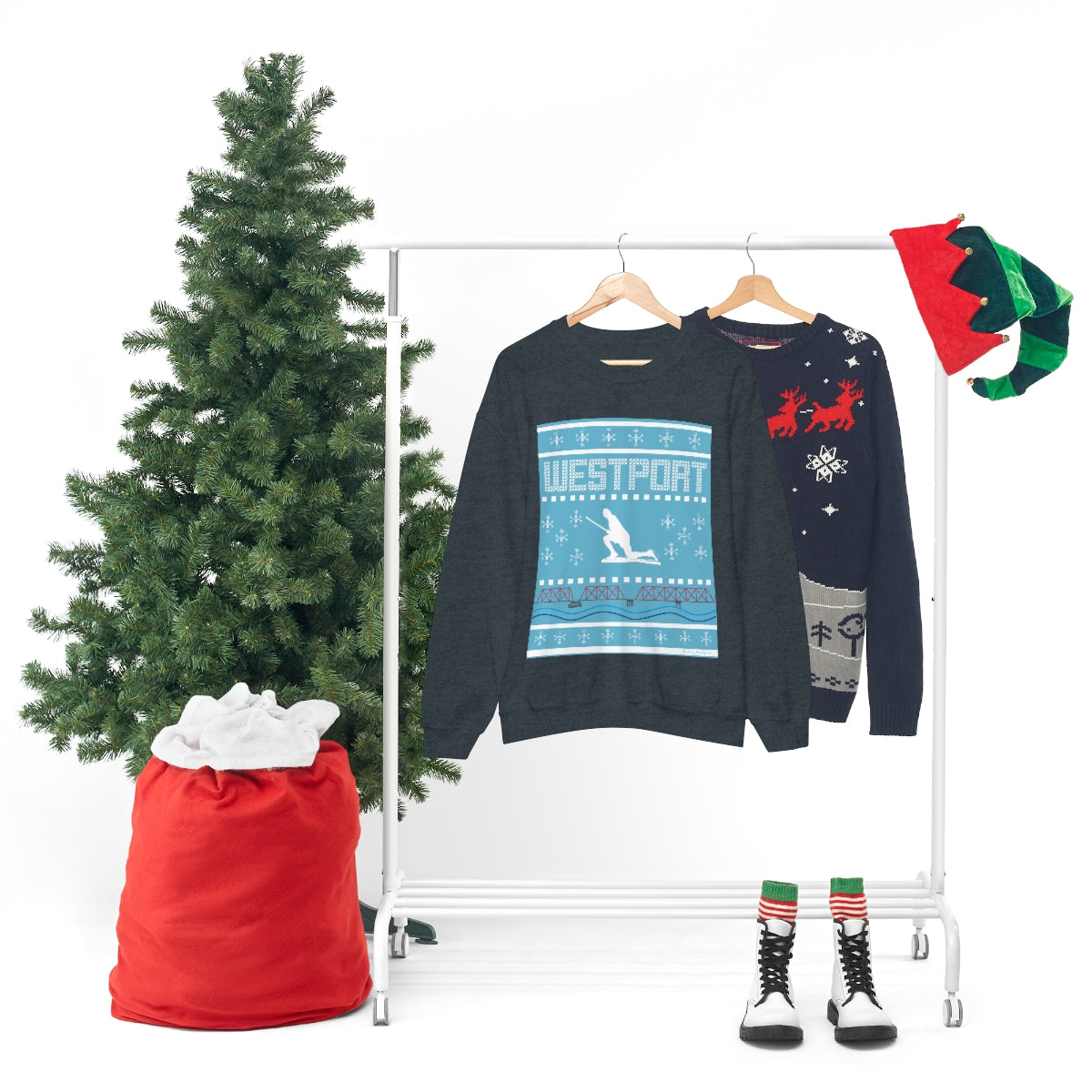 Westport Ugly Holiday Unisex Heavy Blend™ Crewneck Sweatshirt