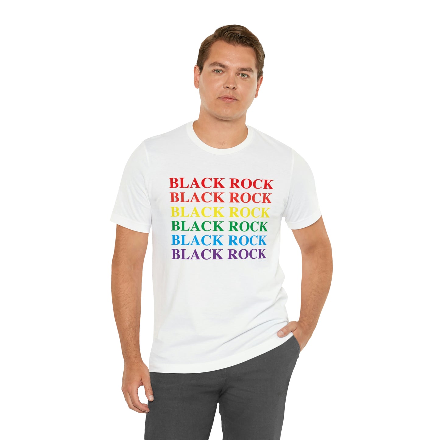 Black Rock Pride Unisex Jersey Short Sleeve Tee