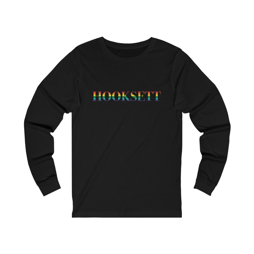 Hooksett Rainbow Unisex Jersey Long Sleeve Tee