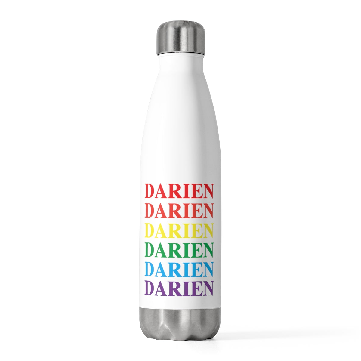 Darien pride water bottle