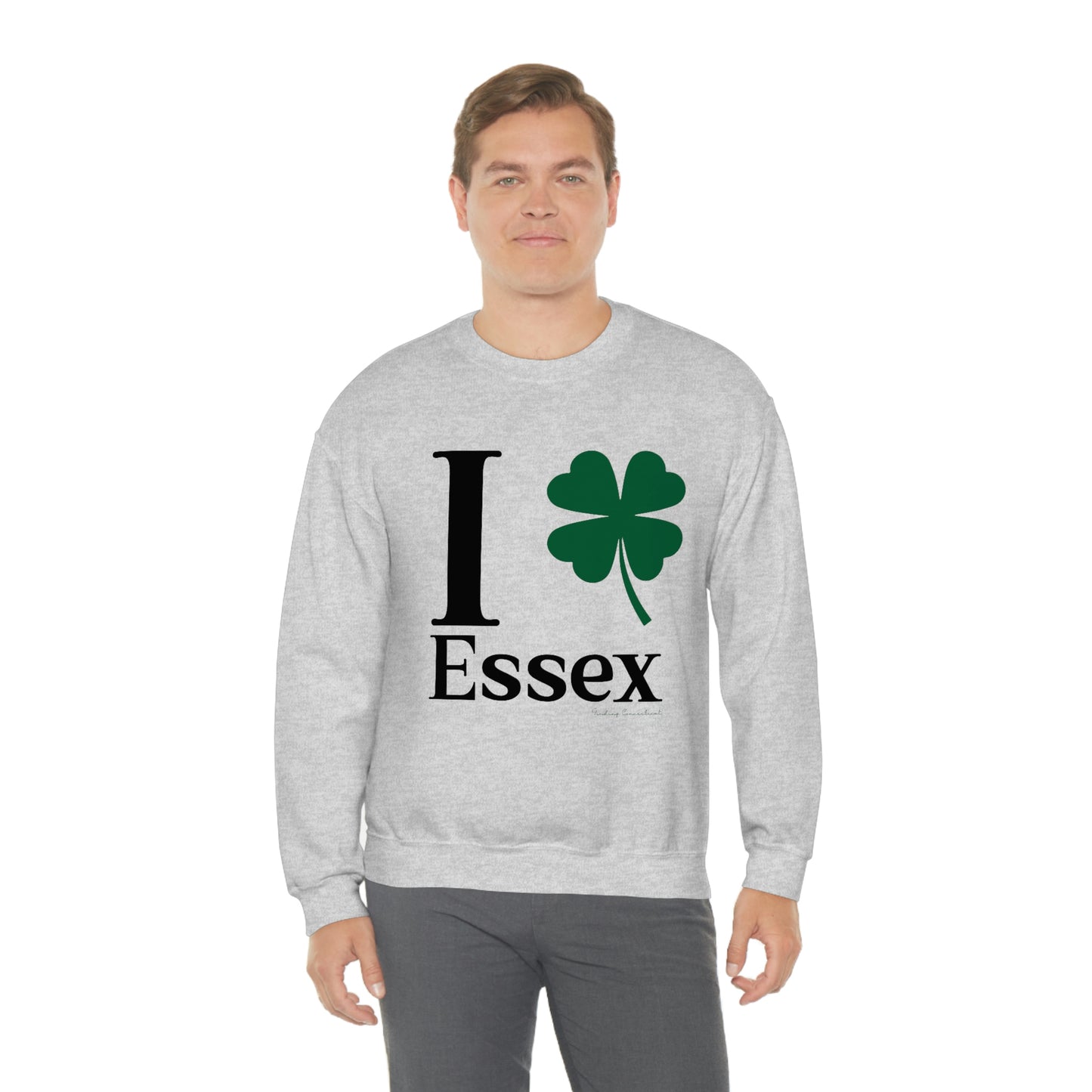 I Clover Essex Unisex Heavy Blend™ Crewneck Sweatshirt