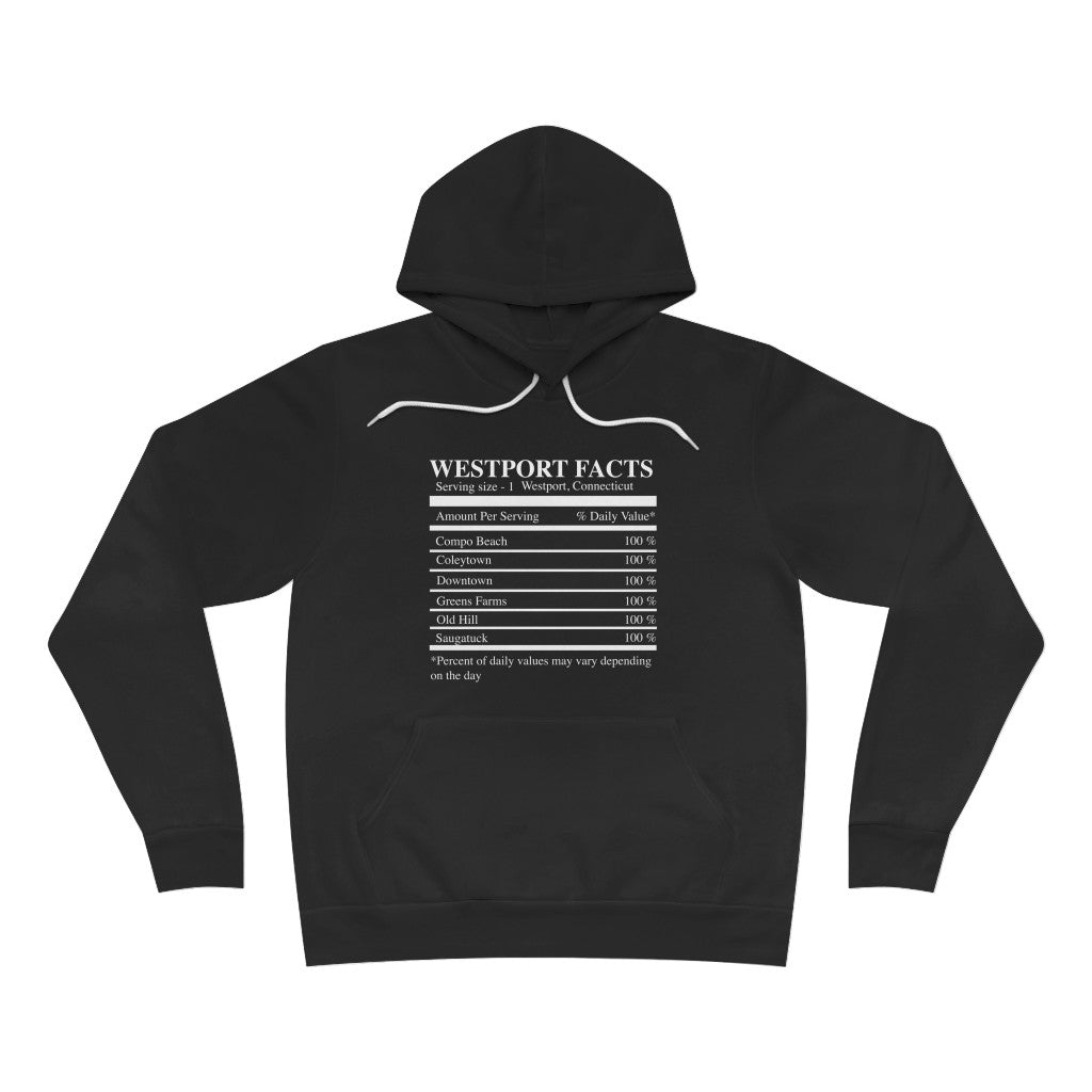 westport facts unisex sweatshirt or hoodie