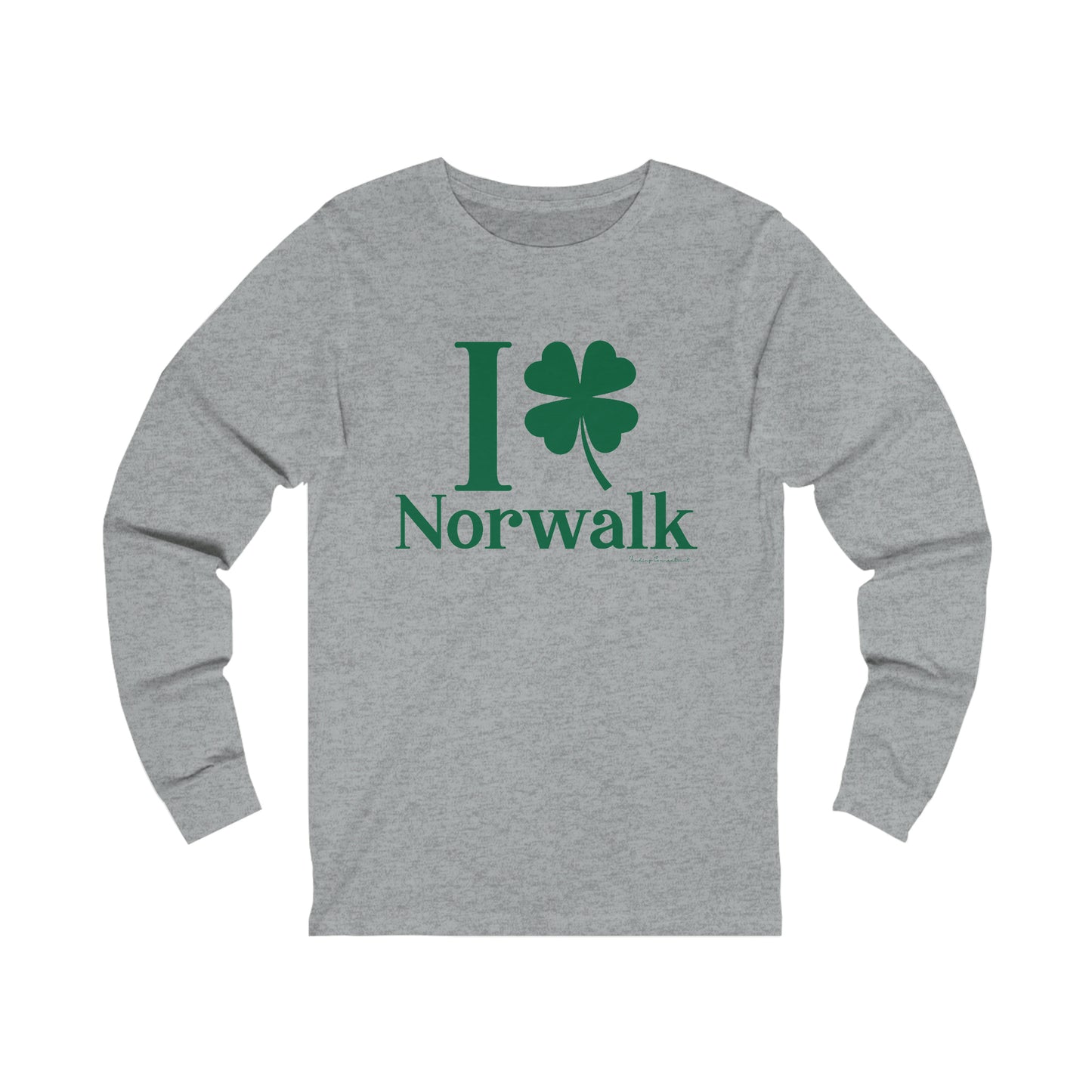 Norwalk Connecticut St. Patrick's Day shirt, I Clover Norwalk