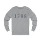 1788 Connecticut long sleeve tee shirt 