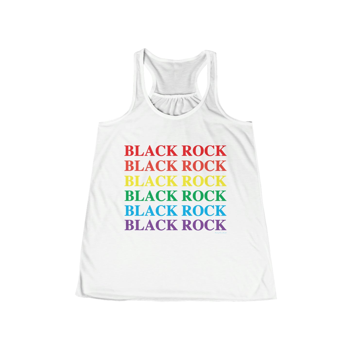 Black rock pride womens tank top shirt black rock bridgeport connecticut 