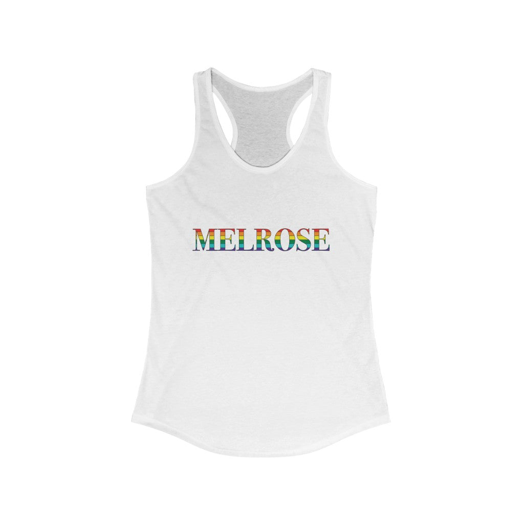 Melrose Rainbow Northampton Rainbow Women's Ideal Racerback Tank