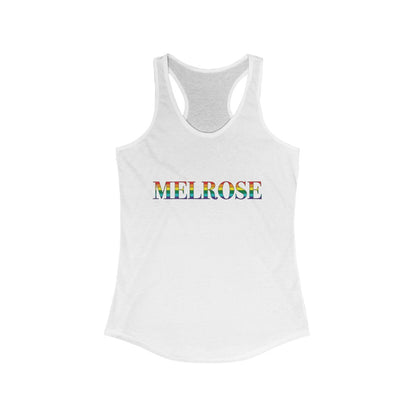 Melrose Rainbow Northampton Rainbow Women's Ideal Racerback Tank