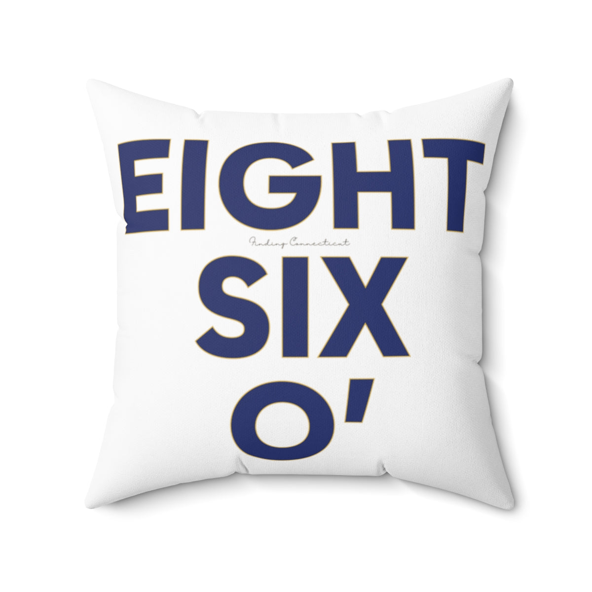 eight six oh / 860 / ct / connecticut pillow and home decor 