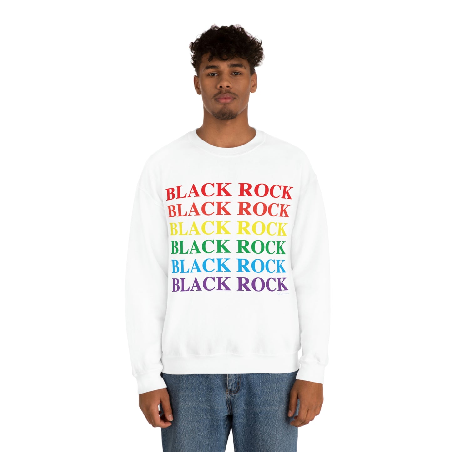 Black Rock Pride Unisex Heavy Blend™ Crewneck Sweatshirt