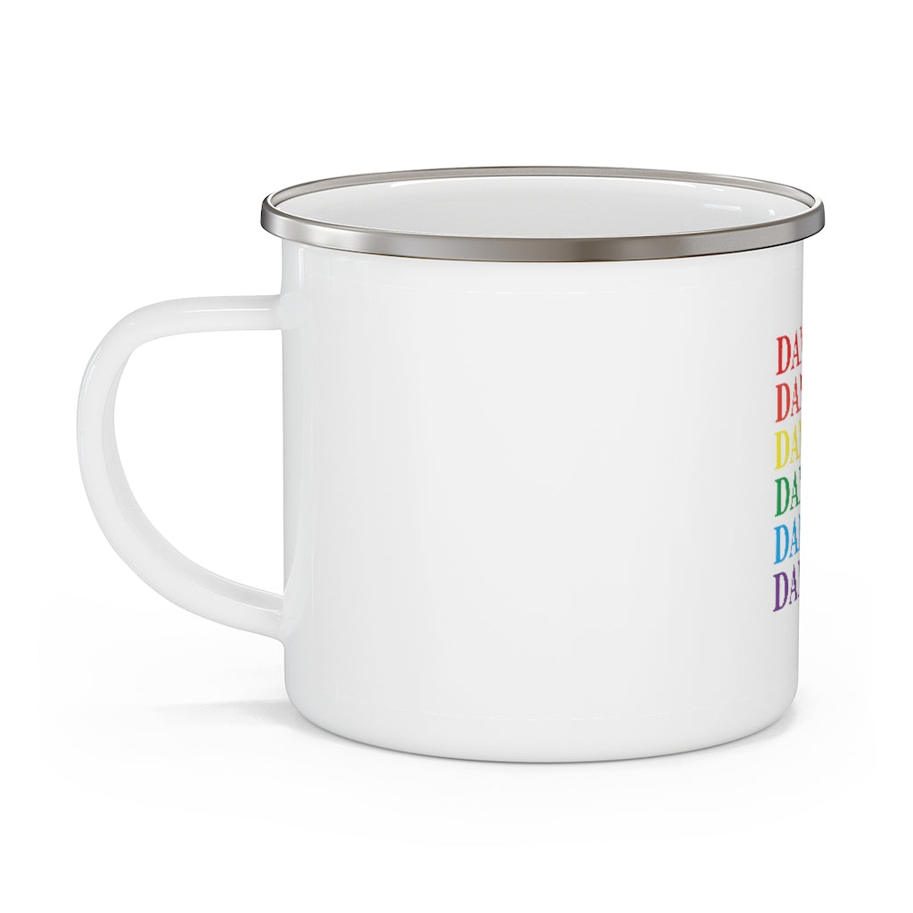 Danbury Pride Enamel Camping Mug