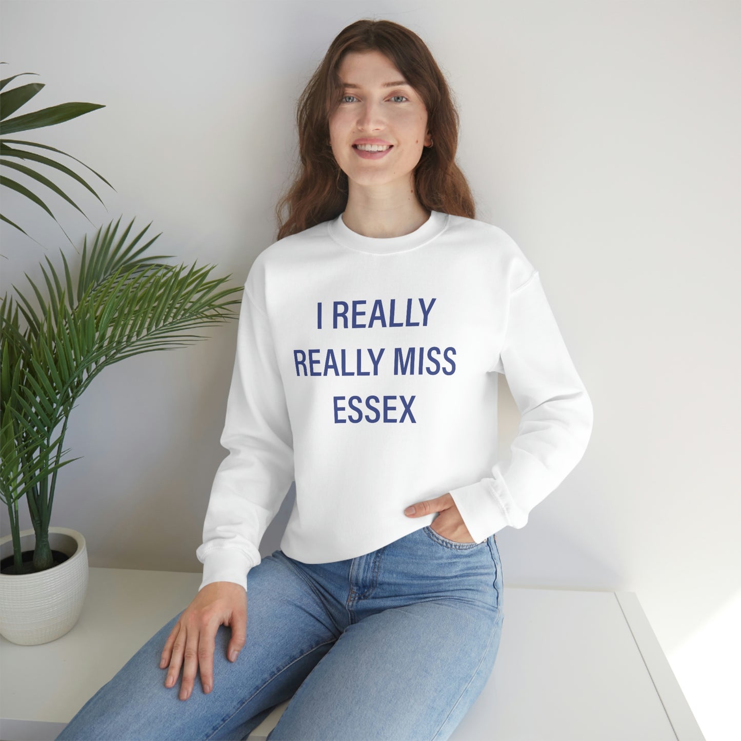 I Really Really Miss Essex Unisex Heavy Blend™ Crewneck Sweatshirt