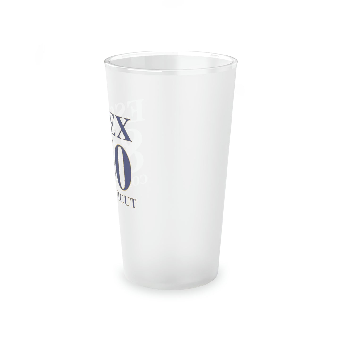 Essex 860 Connecticut Frosted Pint Glass, 16oz