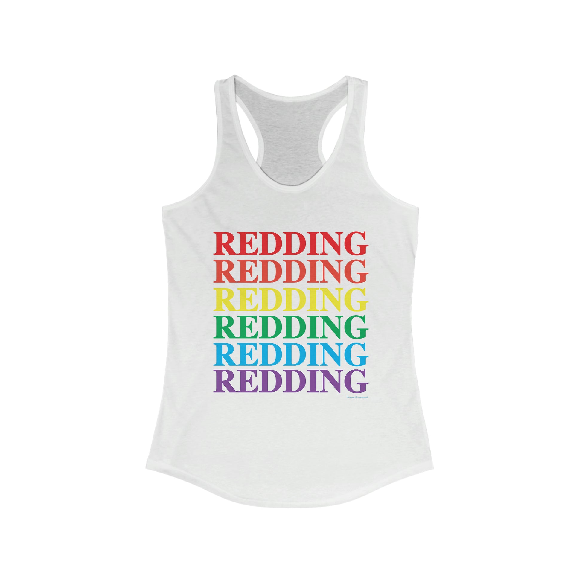 Redding pride womens tank top shirt