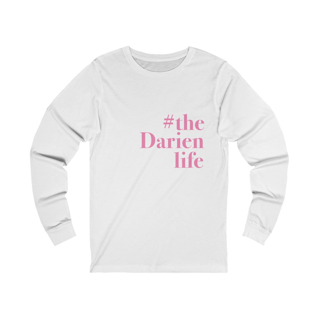 #thedarienlife darien ct unisex long sleeve tee shirt