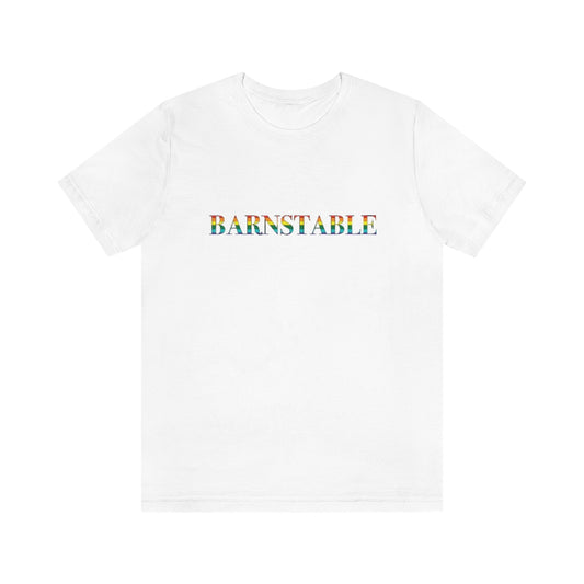 Barnstable Rainbow Unisex Jersey Short Sleeve Tee