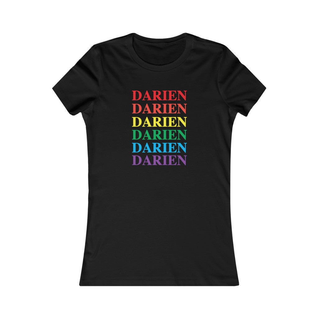 darien ct pride womens tee shirt