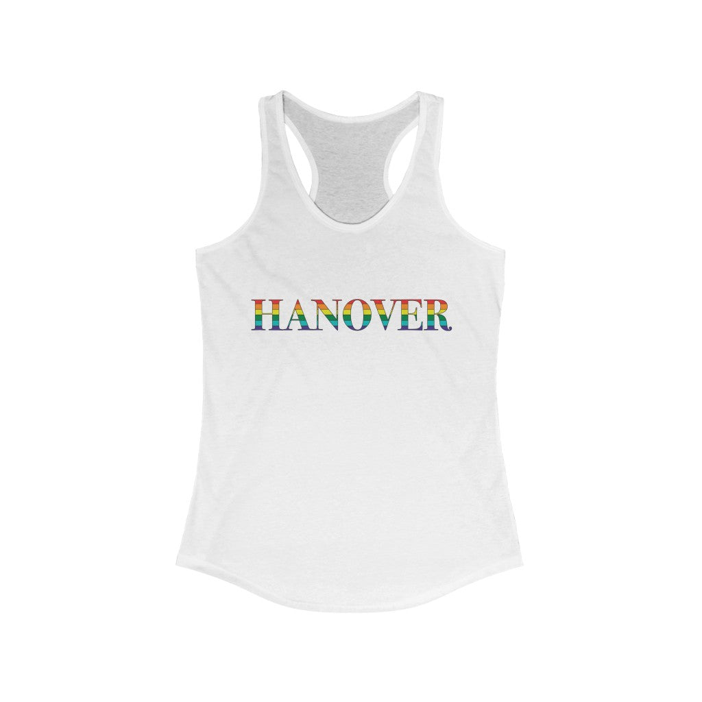 Hanover Rainbow Women's Ideal Racerback Tank