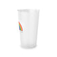 Minuteman Rainbow Frosted Pint Glass, 16oz