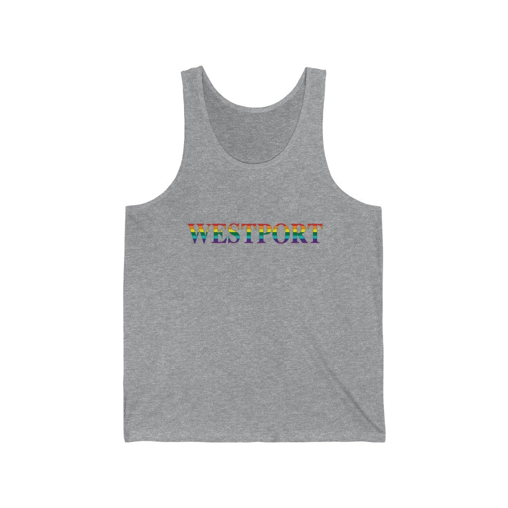 Westport Rainbow Unisex Jersey Tank