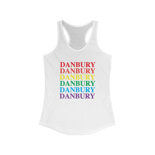 Danbury pride womens tank top shirt