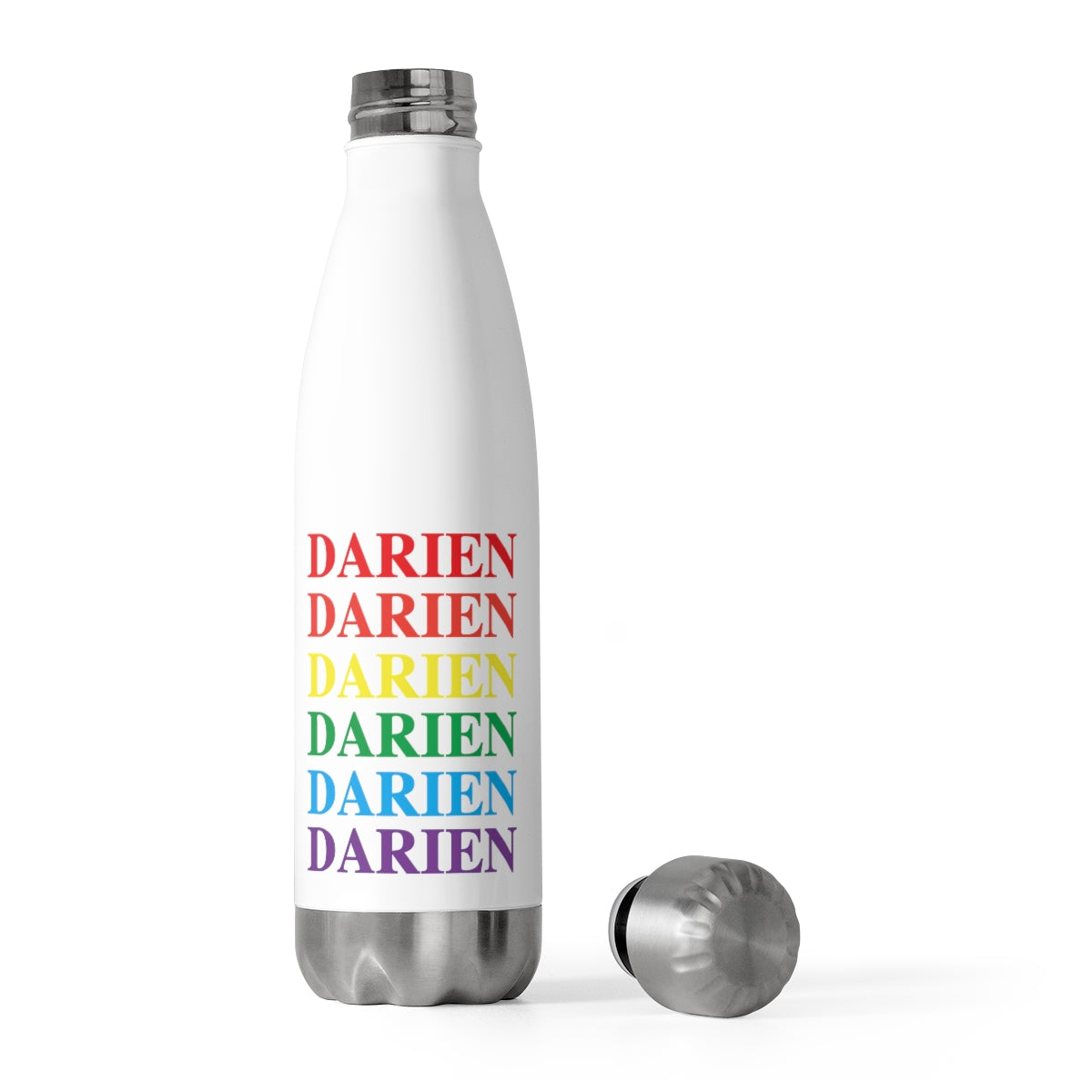 darien ct pride water bottle