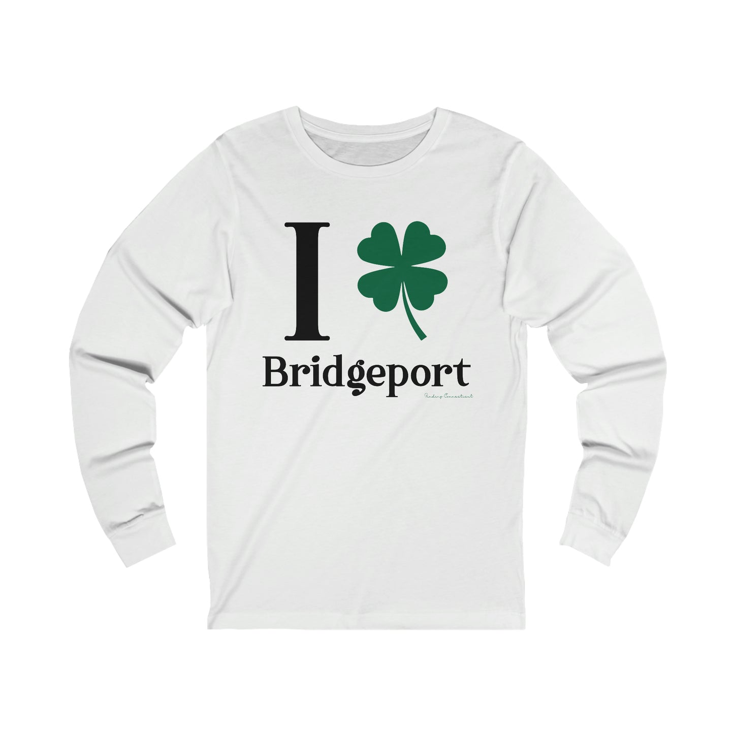 Bridgeport Connecticut St. Patrick’s Day shirt, I Clover Bridgeport